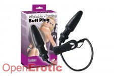 Inflatable vibrating Butt Plug